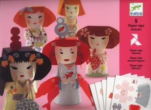Opakowanie Składanki papierowe - Laleczki