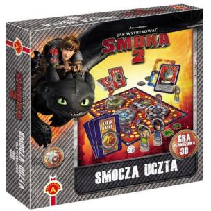 Okładka książki Smocza uczta 3D Jak wytresować smoka 2