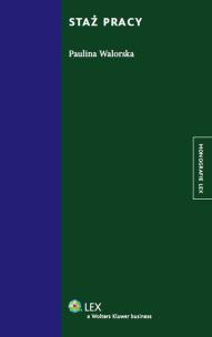 Okładka książki Staż pracy