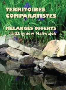 Okładka książki Territoires comparatistes Melanges offerts a Zbigniew Naliwajek