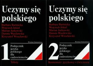 Okładka książki Uczymy się polskiego tom 1-2