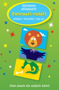Okładka książki Układanki-przebieranki. Zwierzaki-cudaki