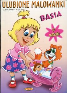 Okładka książki Ulubione malowanki - Basia