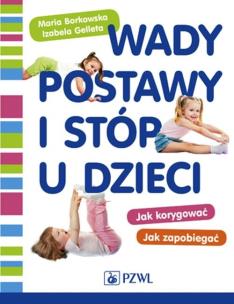 Okładka książki Wady postawy i stóp u dzieci