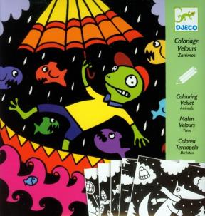 Opakowanie Welwetowe kolorowanki - Zwierzęta