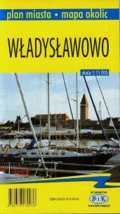 Opakowanie Władysławowo plan mniasta z mapą okolic