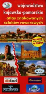 Opakowanie Województwo kujawsko-pomorskie atlas znakowanych szlaków rowerowych