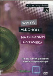Okładka książki Wpływ alkoholu na organizm człowieka - film DVD