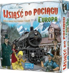 Wsiąść do Pociągu: Europa. Wydawca: Rebel. Multiszop.pl Opakowanie Wsiąść do Pociągu: Europa