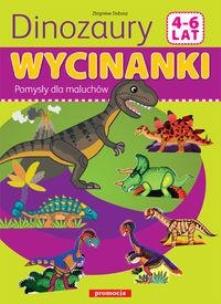 Okładka książki Wycinanki. Dinozaury