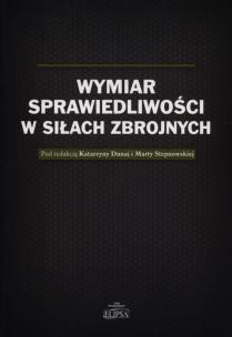 Opakowanie Wymiar sprawiedliwości w Siłach Zbrojnych