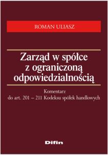 Okładka książki Zarząd w spółce z ograniczoną odpowiedzialnością.