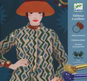 Opakowanie Zestaw artystyczny - Brokat Moda