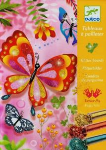 Okładka książki Zestaw artystyczny - Brokatowe motyle