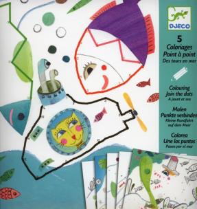 Opakowanie Zestaw artystyczny - Połącz kropki Syrenka