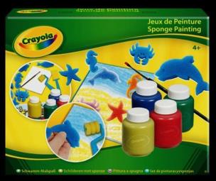 Opakowanie Zestaw do malowania z gąbeczkami