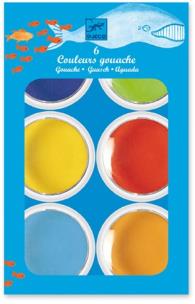 Opakowanie Zestaw farb akwarelowych 6 kolorów