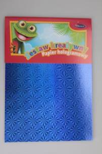 Okładka książki Zestaw Kreatywny - Papier Hologramowy 10 arkuszy