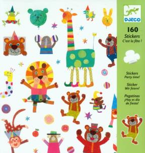 Opakowanie Zestaw naklejek 160 cz. - Przyjęcie