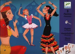 Opakowanie Zestaw papierowy stwórz postać Tancerki