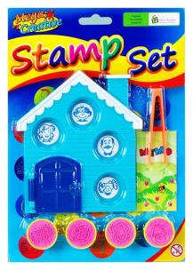 Opakowanie Zestaw pieczątek Dom