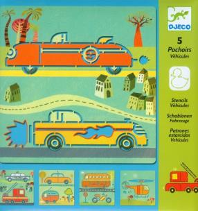 Opakowanie Zestaw szablonów - Pojazdy