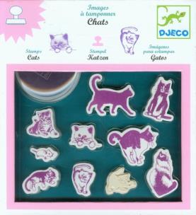 Opakowanie Zestaw ze stempelkami - Koty