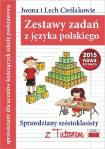 Okładka książki Zestawy zadań z języka polskiego