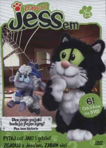 Okładka książki Zgaduj z Jessem Dlaczego pająki budują pajęczyny