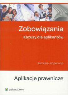 Okładka książki Zobowiązania Kazusy dla aplikantów