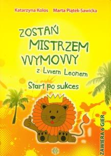 Okładka książki Zostań mistrzem wymowy z Lwem Leonem