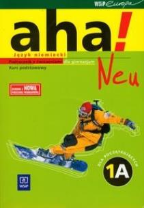 Okładka książki AHA! 1A Neu podr CD Gratis ZP w.2011 WSiP