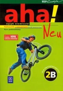 Okładka książki Aha! Neu 2B Podręcznik z płytą CD