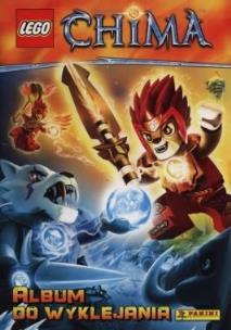 Okładka książki Album do wyklejania Lego Chima