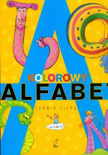 Okładka książki Alfabet kolorowy - Cichy Ludwik
