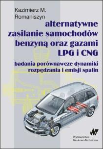 Okładka książki Alternatywne zasilanie samoch. benzyną oraz gazami