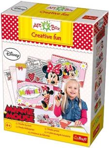 Okładka książki Art Box duży - Studio życzeń. Disney Minnie TREFL