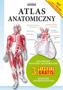 Okładka książki Atlas Anatomiczny broszura w. 2011 LITERAT