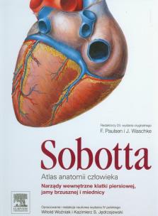 Okładka książki Atlas anatomii człowieka Sobotta t.2