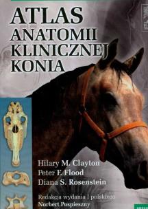 Okładka książki Atlas anatomii klinicznej konia