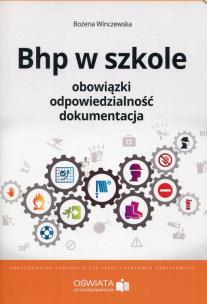 Okładka książki BHP w szkole