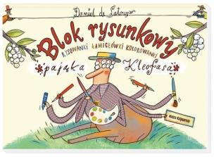 Okładka książki Blok rysunkowy pająka Kleofasa