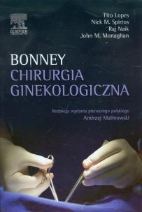 Okładka książki Chirurgia ginekologiczna Bonney