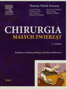 Okładka książki Chirurgia małych zwierząt t.2