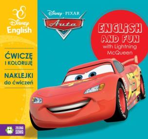 Okładka książki Ćwiczę i koloruję z Zygzakiem - Disney English