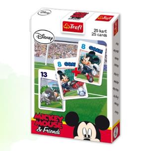 Okładka książki Czarny Piotruś - Myszka Miki Piłka nożna TREFL