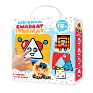 Okładka książki Czuczu. Odkrywam kwadrat i trójkąt