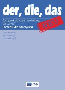 Okładka książki der,die,das Poradnik dla nauczyciela kl4