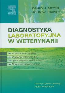 Okładka książki Diagnostyka laboratoryjna w weterynarii