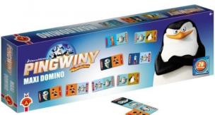 Opakowanie Domino MAXI. Pingwiny z Madagaskaru ALEX